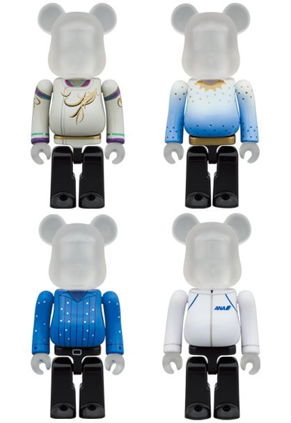 MEDICOM TOY - ＜ANAオリジナル＞YUZU × BE@RBRICK for ANA 歴代衣装コレクション 100%