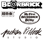 MEDICOM TOY - 超合金 MY FIRST BE@RBRICK Jackson Pollock Studio Ver.