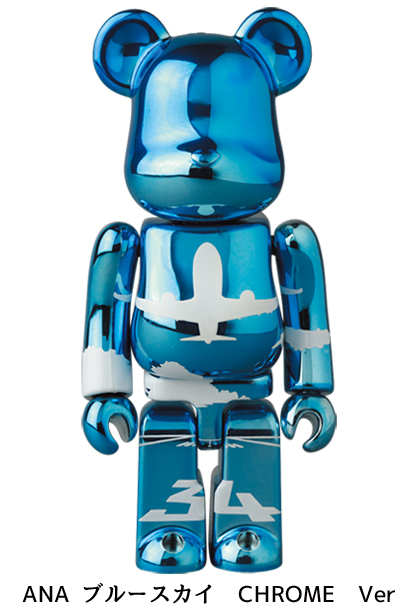 MEDICOM TOY - BE@RBRICK for ANA ANA創立70周年記念歴代制服