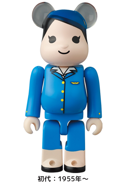 MEDICOM TOY - BE@RBRICK for ANA ANA創立70周年記念歴代制服