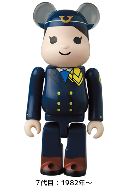 早割クーポン! BE@RBRICK for ANA ANA創立70周年記念歴代制服