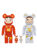 BE@RBRICK 達磨 ペコちゃん＆ポコちゃん 100％ & 400％(4体セット)