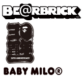 MEDICOM TOY - BE@RBRICK BABY MILO(R) AND BANANA 100％ & 400％