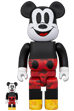 BE@RBRICK BAPE(R) MICKEY MOUSE COLOR Ver.100％ & 400％