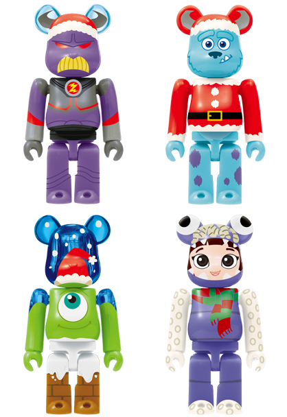 MEDICOM TOY - Disney・PIXAR Christmas Party BE@RBRICK 2013 Happyくじ