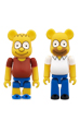 BE@RBRICK THE SIMPSONS<br>
BART SIMPSON／HOMER SIMPSON<br>
