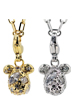 STARDUST BE@RBRICK 3CHARM PENDANT<br>
GOLD／SILVER<br>
