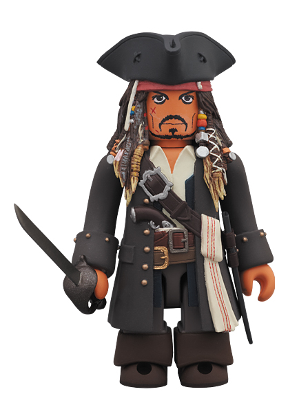 MEDICOM TOY - KUBRICK Jack Sparrow ＆ BE@RBRICK Blackbeard（On Stranger Tides）