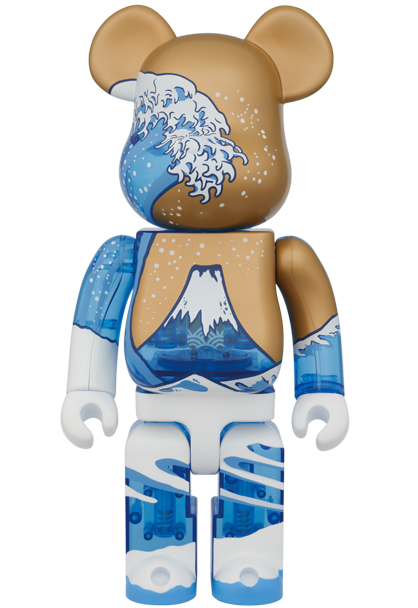 BE@RBRICK 400% 富士山 葛飾北斎【富嶽三十六景神奈川沖浪裏】 - その他