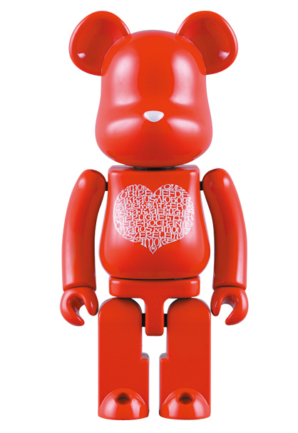 BE@RBRICK 200% International Love Heart | munchercruncher.com