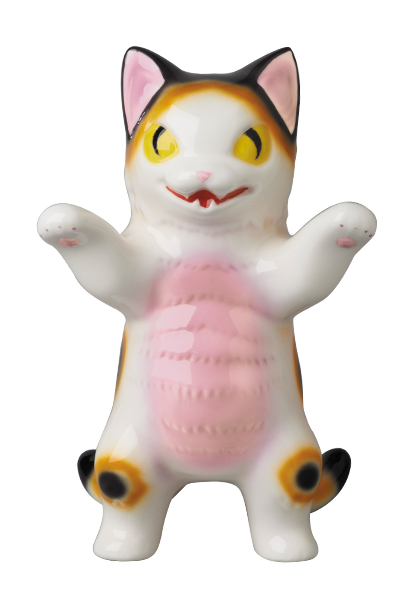 MEDICOM TOY - 伝作窯謹製 小夏屋“猫強羅”招き猫／三毛