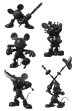 UDF MICKEY MOUSE （ROEN collection - TONE on TONE Ver.）