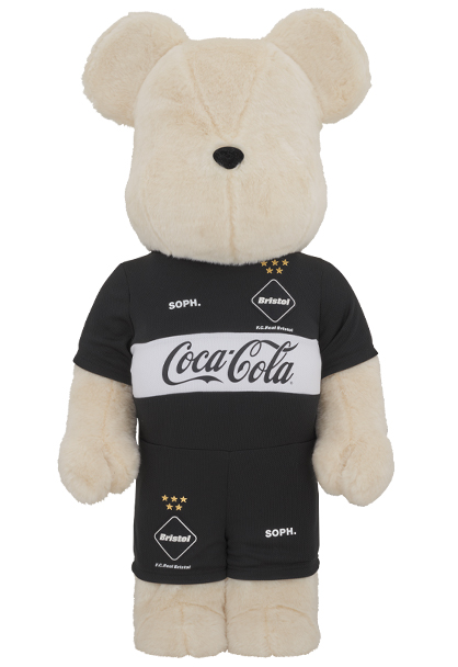 MEDICOM TOY - BE@RBRICK F.C.Real Bristol × COCA-COLA 1000％