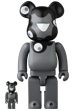 BE@RBRICK ミャクミャク （モノクロVer.） 100％ & 400％
