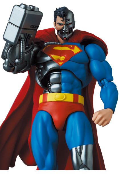 MEDICOM TOY - MAFEX CYBORG SUPERMAN(RETURN OF SUPERMAN)