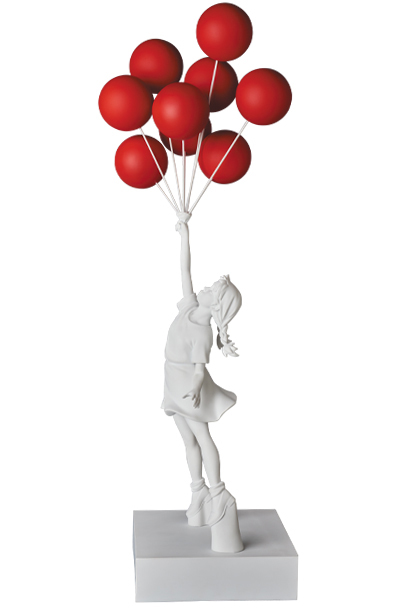 MEDICOM TOY - Flying Balloons Girl（Red Balloons Ver.）