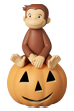 UDF Curious George Curious George w/ Pumpkin