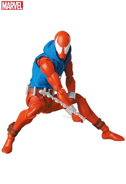 MEDICOM TOY - MAFEX SCARLET SPIDER(COMIC Ver.)