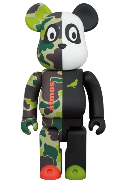 MEDICOM TOY - BE@RBRICK atmos × STAPLE #3 100％ & 400％