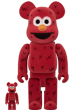 BE@RBRICK ELMO FLOCKY Ver. 100％ & 400％