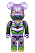 BE@RBRICK エヴァンゲリオン初号機 (新塗装メッキ版) 400％