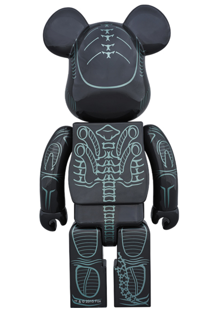 ALIEN ベアブリック　1000% MEDICOM TOY - BE@RBRICK WARRIOR ALIEN 1000％