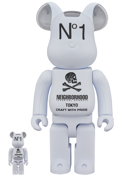 MEDICOM TOY - BE@RBRICK NEIGHBORHOOD 100％ & 400％