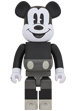 BE@RBRICK MICKEY MOUSE (B&W Ver.) 1000％