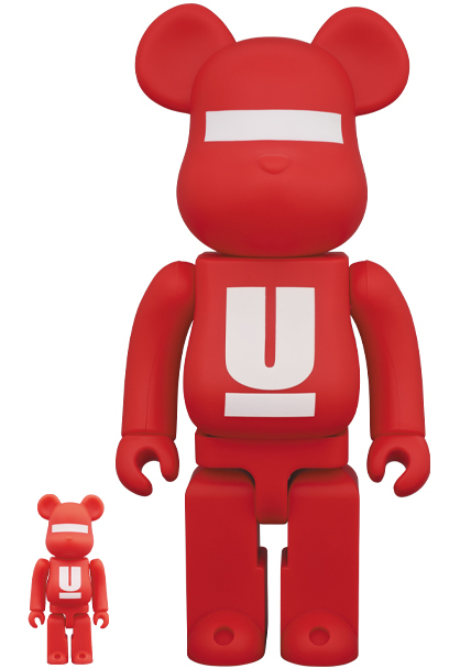 MEDICOM TOY - BE@RBRICK UNDERCOVER LOGO 100％ & 400％