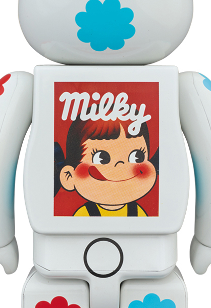 MEDICOM TOY - BE@RBRICK 着ぐるみ ペコちゃん ミルキー 白