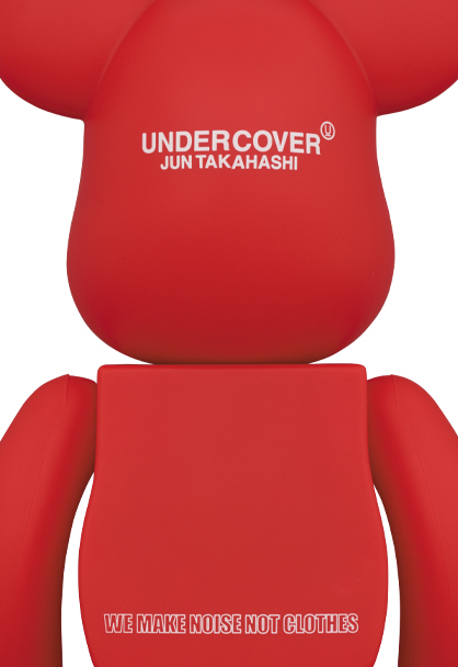 MEDICOM TOY - BE@RBRICK UNDERCOVER LOGO 100％ & 400％