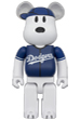 MLB × PEANUTS BE@RBRICK SNOOPY (LOS ANGELES DODGERS) 1000％