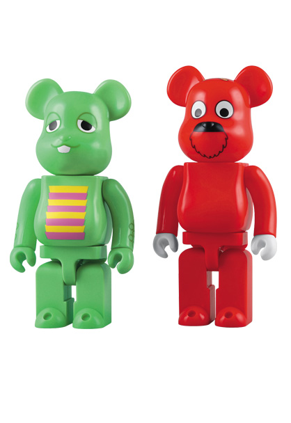 BE@RBRICK 400%  ガチャピン&ムック 2PACK