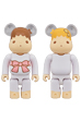 BE@RBRICK Little Twin Stars キキ & ララ セット 400％（レトロカラーVer.） 2 PACK