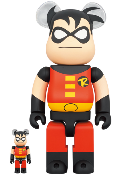 BE@RBRICK ROBIN THE NEW BATMAN 100%&400%