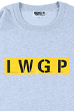 MLE × I.W.G.P. I.W.G.P. LOGO CREW NECK SWEATSHIRT