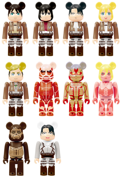 メディコムトイベアブリック　BE@RBRICK 10体セット(F)