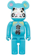 BE@RBRICK 達磨 合格 青蓄光 400％