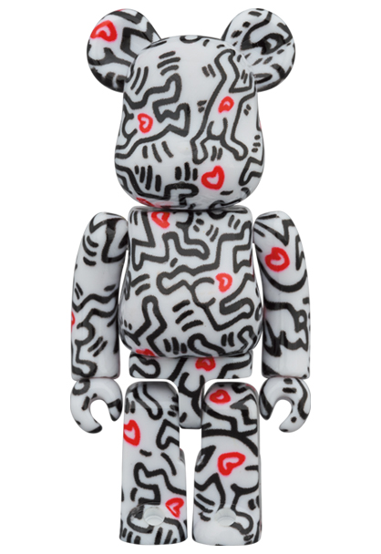 MEDICOM TOY - BE@RBRICK KEITH HARING #8 100％ & 400％