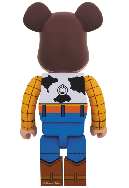 MEDICOM TOY - BE@RBRICK WOODY 1000％