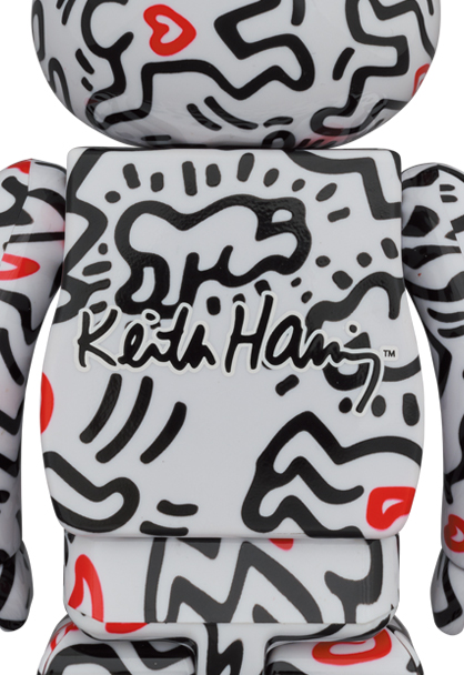 MEDICOM TOY - BE@RBRICK KEITH HARING #8 100％ & 400％