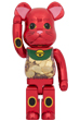 BE@RBRICK 招き猫 小判 千万両 梅金メッキ 1000％