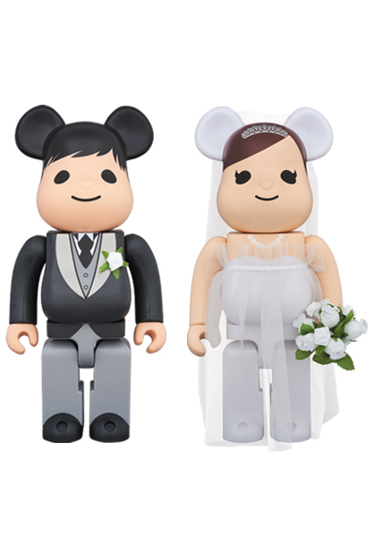 MEDICOM TOY - BE@RBRICK グリーティング 結婚3 PLUS 400％