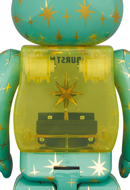 BE@RBRICK STAR BURST MAGIC 2nd 400% Bearbrick Figure Medicom
