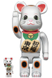 BE@RBRICK 招き猫 招福・東京 深銀メッキ 100％ & 400％