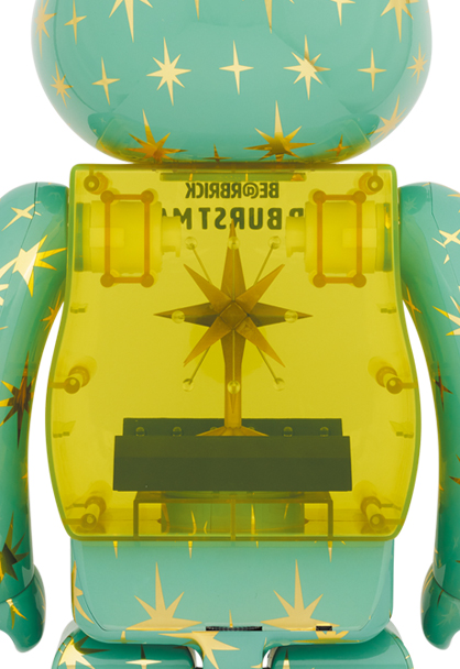 BE@RBRICK STAR BURST MAGIC 2nd 400% Bearbrick Figure Medicom
