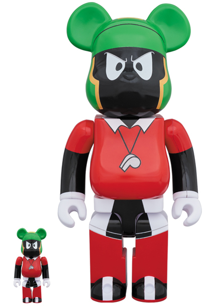 MEDICOM TOY - BE@RBRICK MARVIN THE MARTIAN 100％ & 400％