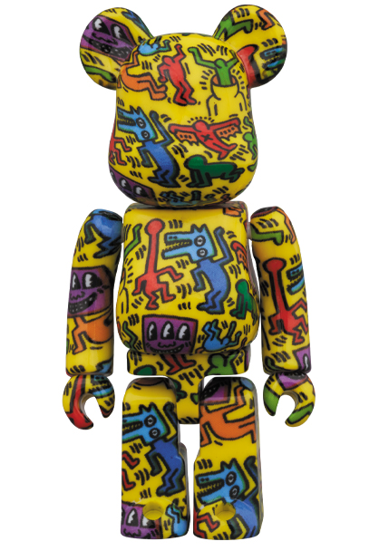 MEDICOM TOY - BE@RBRICK KEITH HARING #5 100％ & 400％