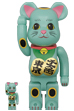 BE@RBRICK 招き猫 千万両・東京 翡翠 100％ & 400％