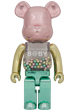 MY FIRST BE@RBRICK 1st COLOR CHROME Ver. 1000％